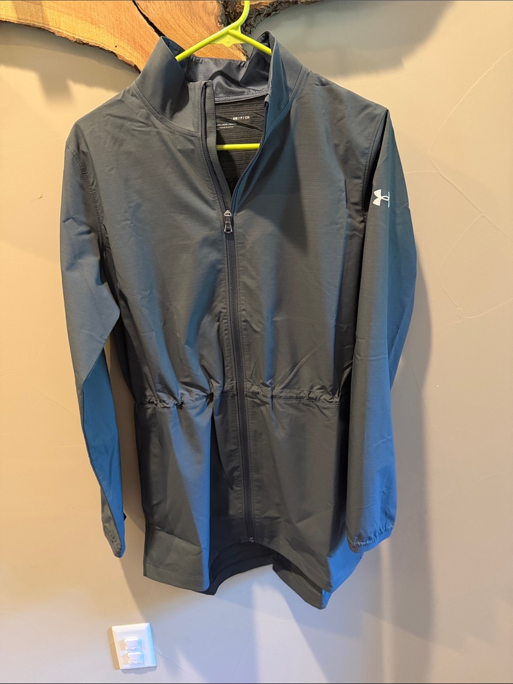 Under Armour Women’s Full-Zip Storm Windbreaker - Charcoal - NWT